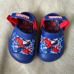 Marvel Spider-Man Blue and Red Kids Sandals